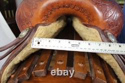 Cleburne Reining/Ranch Western Saddle FQHB 16 Inch Seat Made In Cleburne, Texas