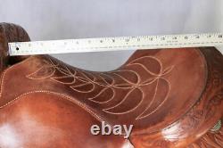 Cleburne Reining/Ranch Western Saddle FQHB 16 Inch Seat Made In Cleburne, Texas