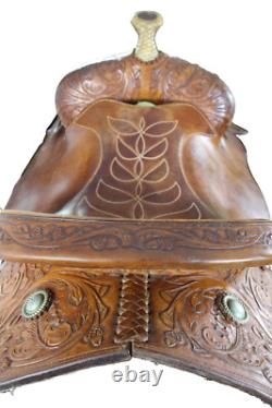 Cleburne Reining/Ranch Western Saddle FQHB 16 Inch Seat Made In Cleburne, Texas