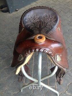 Cleburne Saddle Shop Darrel Slinkard Western Reining Saddle