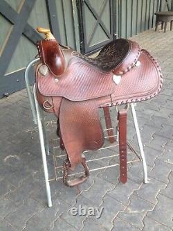 Cleburne Saddle Shop Darrel Slinkard Western Reining Saddle