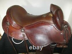 Clinton Anderson Martin Australian Outback Saddle 15 Wide Trail Western