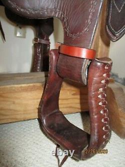 Clinton Anderson Martin Australian Outback Saddle 15 Wide Trail Western