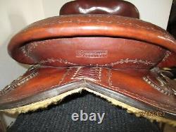 Clinton Anderson Martin Australian Outback Saddle 15 Wide Trail Western