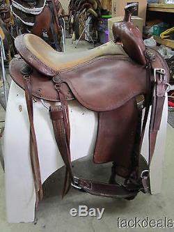Clinton Anderson Martin Saddle 16 Lightly Used NICE