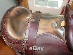 Clinton Anderson Saddle Size 16