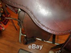 Clinton Anderson Saddle Size 16