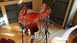 Clinton Anderson Western Saddle 15 Used