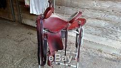 Clinton Anderson western saddle