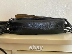 Coach 1941 Glovetanned Leather Western Rivets Fringe Whiplash Saddle Bag 20115