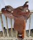 Collectible Vintage Billy Royal Beautiful Acorn Tooled Leather Western Saddle