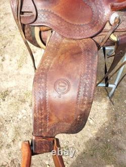 Colorado Saddlery Denver, Colorado Western Saddle 14 Seat