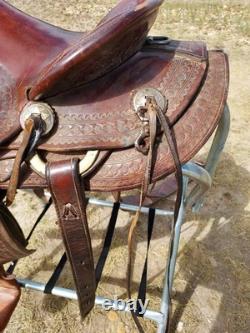 Colorado Saddlery Denver, Colorado Western Saddle 14 Seat
