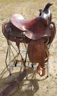 Colorado Saddlery Denver, Colorado Western Saddle 14 Seat