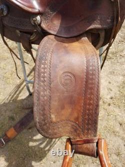 Colorado Saddlery Denver, Colorado Western Saddle 14 Seat