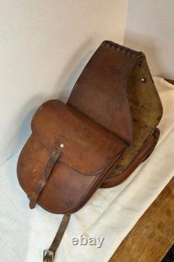 Colorado Saddlery Leather Saddle Bags