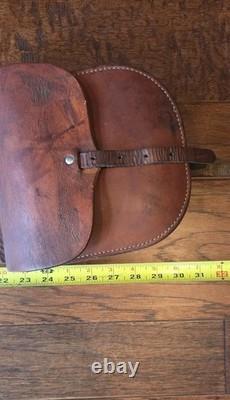 Colorado Saddlery Leather Saddle Bags