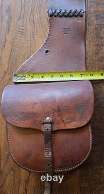 Colorado Saddlery Leather Saddle Bags