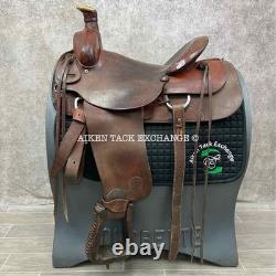 Colorado Saddlery Roping Western Saddle, 15.5 Seat, Wide (Read Description)