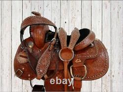 Comfy Trail Pleasure Western Horse Saddle 12 13 Kids Youth Child Leather Tack