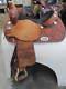 Connie Combs Barrel Saddle Circle Y Tex Tan 15 Lightly Used