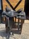 Continental Reining Saddle 16.5 Western Performance Black C64 The Raven