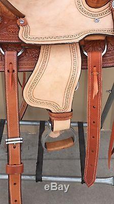 Corriente 10 Kids Saddle Full QH Bars Two Sets Of Stirrup Leathers