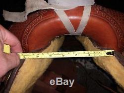 Corriente Association Ranch Saddle with a Wade Horn