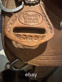 Court's Sharon Camarillo Saddle 15 Barrel Western Saddle