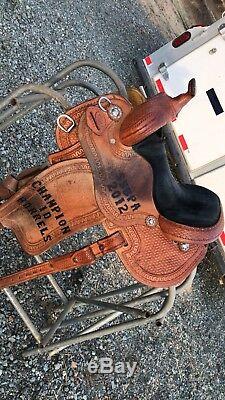 Courts 13 In Used Trophy Barrel Saddle