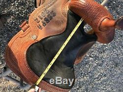 Courts 13 In Used Trophy Barrel Saddle