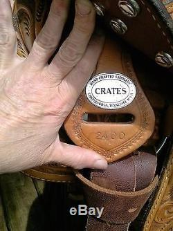 Crates 15 Original Antique Handmade Western ShowithPleasure Saddle/Tack Set