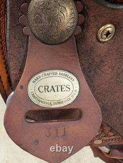 Crates 311 Western Barrel Saddle