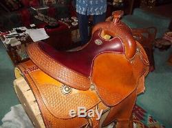 Crates Classic Reiner western horse saddle