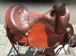 Crates Classic Trail 16 Western Saddle With Round Skirt