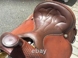 Crates Classic Trail 16 Western Saddle With Round Skirt