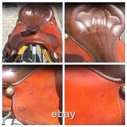 Crates Classic Trail 16 Western Saddle With Round Skirt