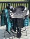 Crates Show Saddle 16 #2416 Black Western Show Saddle