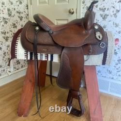 Crates Trail Ranch Western Saddle 16 Narrow twist comfort