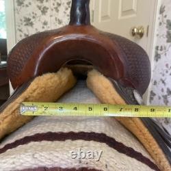 Crates Trail Ranch Western Saddle 16 Narrow twist comfort