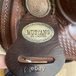 Crates Trail Ranch Western Saddle 16 Narrow twist comfort