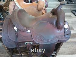 Crates Trail Western Pleasure Ranch Saddle 16 #2162 QH Bars Equifit Tree