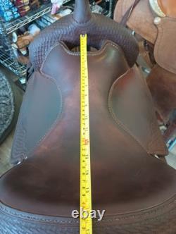 Crates Trail Western Pleasure Ranch Saddle 16 #2162 QH Bars Equifit Tree