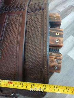 Crates Trail Western Pleasure Ranch Saddle 16 #2162 QH Bars Equifit Tree