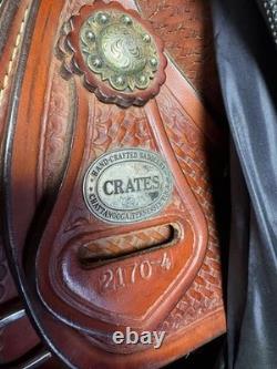 Crates Trail Western Saddle -17in QH