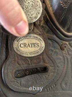 Crates Western Equitation/Show Saddle