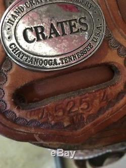 Crates Western Reiner Saddle