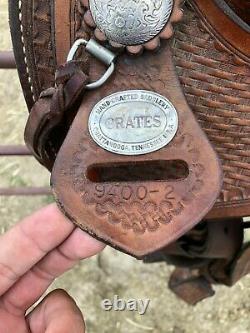 Crates Western Saddle