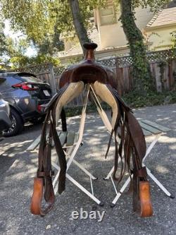 Crates Western Saddle, 15 Seat, 2189