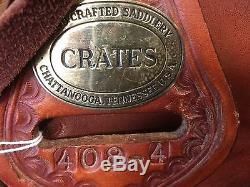 Crates Western Saddle 408-4